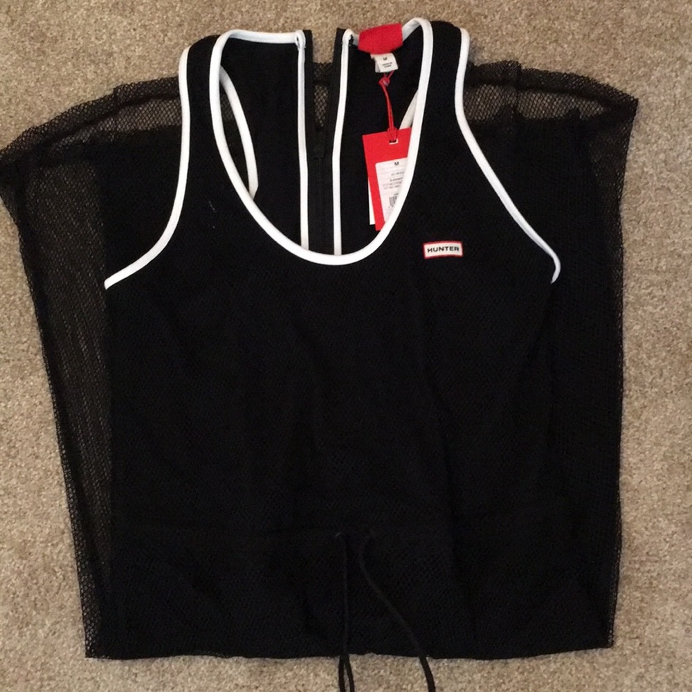 Hunter for Target Women's Mesh A-Line Dress Black